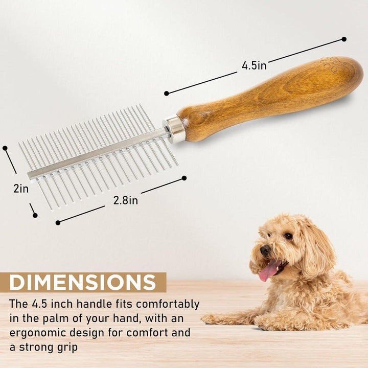 Pet Dematting Rake – IPawsPlus